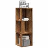 VidaXL Corner Cabinet Old Wood 33x33x100 Cm Engineered Wood, Corner Shelf, Bookcase, Display Cabinet, Bookshelf, 856720