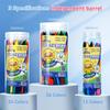 12/24/36 Color Triangle Crayons Non-Dirty Hands Double-headed Plastic Oil Paint Sticks for Children's Kindergarten Stationery