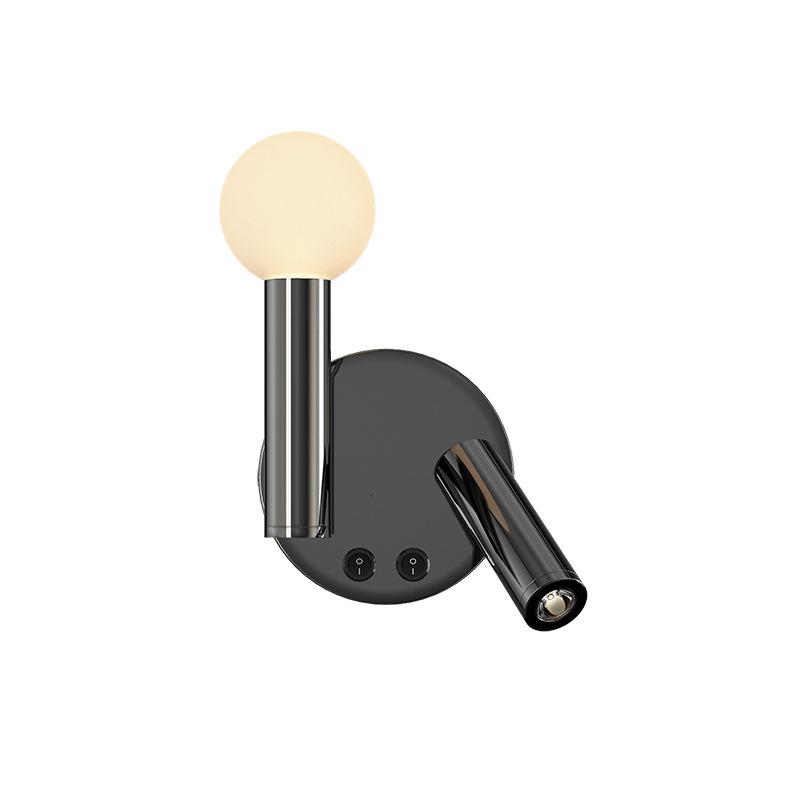 Creativity Led Wall Lamp Modern Aluminum Rotatable Spotlight For Bedroom Bedside Living Room Sconce Light Aisle Loft