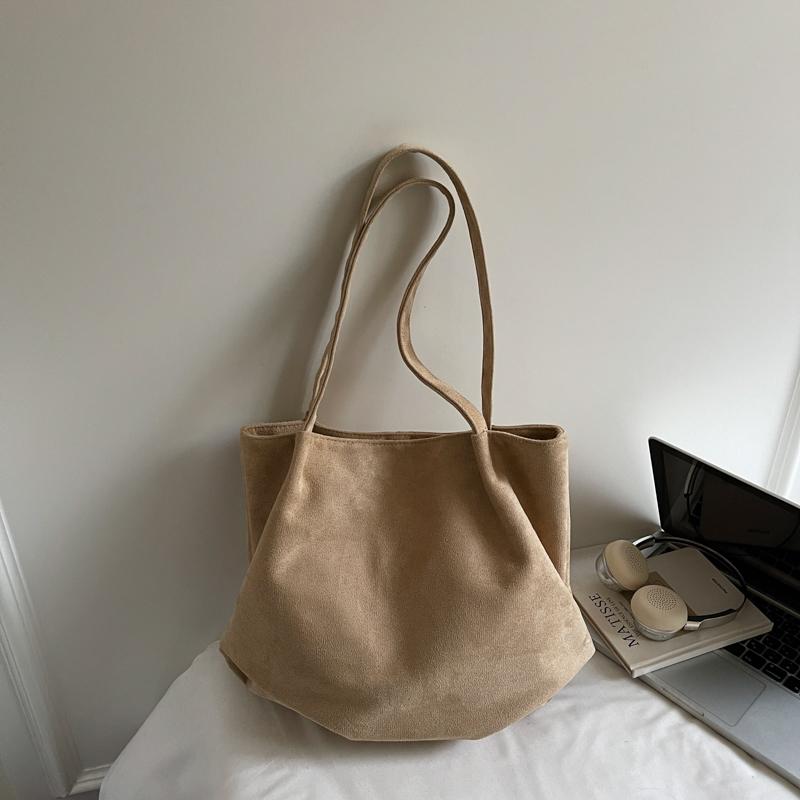 Large Capacity Commuter Bag Retro Women's Shoulder Bag Lightweight Tote Bag