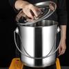 Sule 304 Stainless Steel Multi-Purpose Bucket with Lid