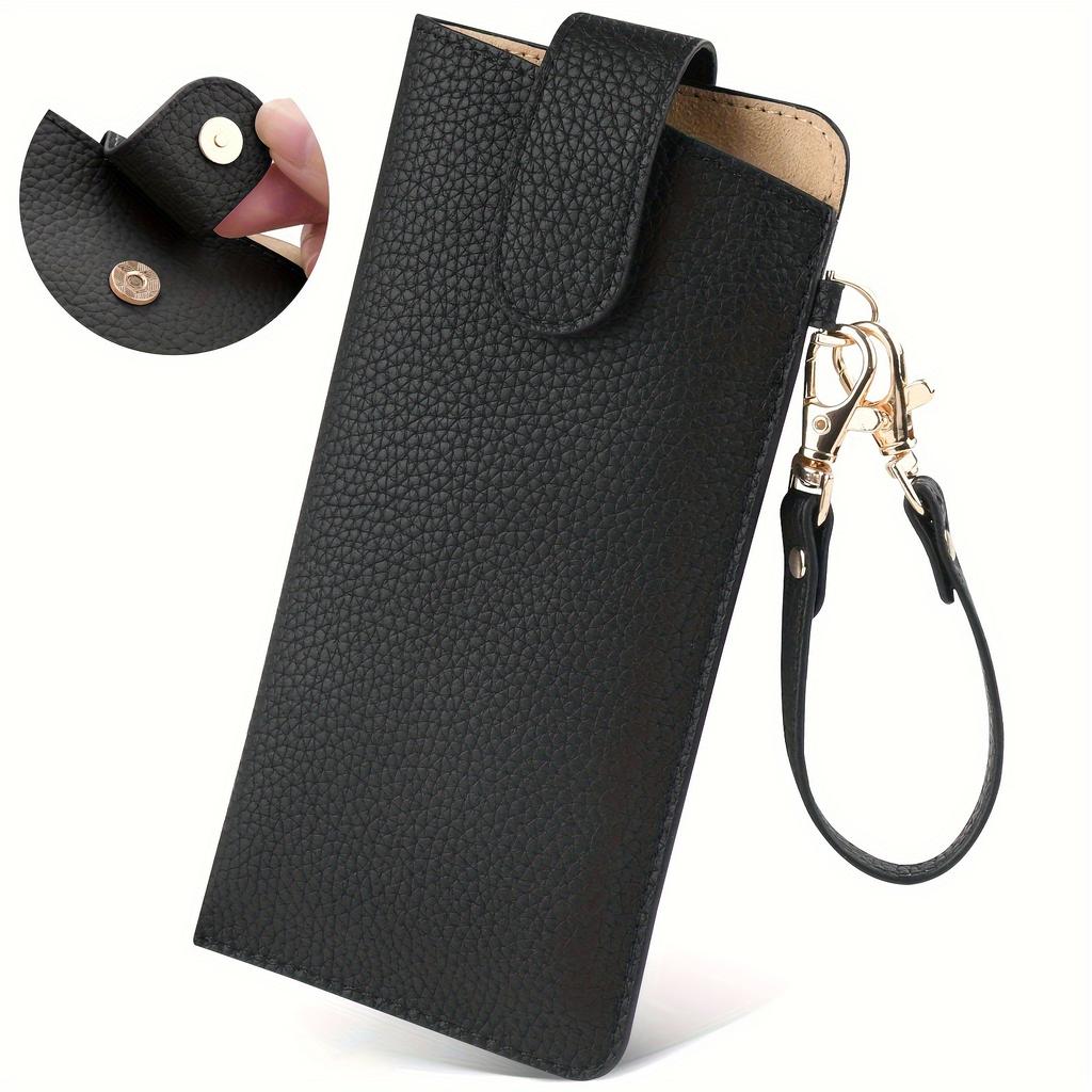 Soft Pu Leather Eyeglass Case Classic Glasses Bag Women Men Portable Sunglasses Boxes Travel Pouch For Glasses Eyewear Supplies