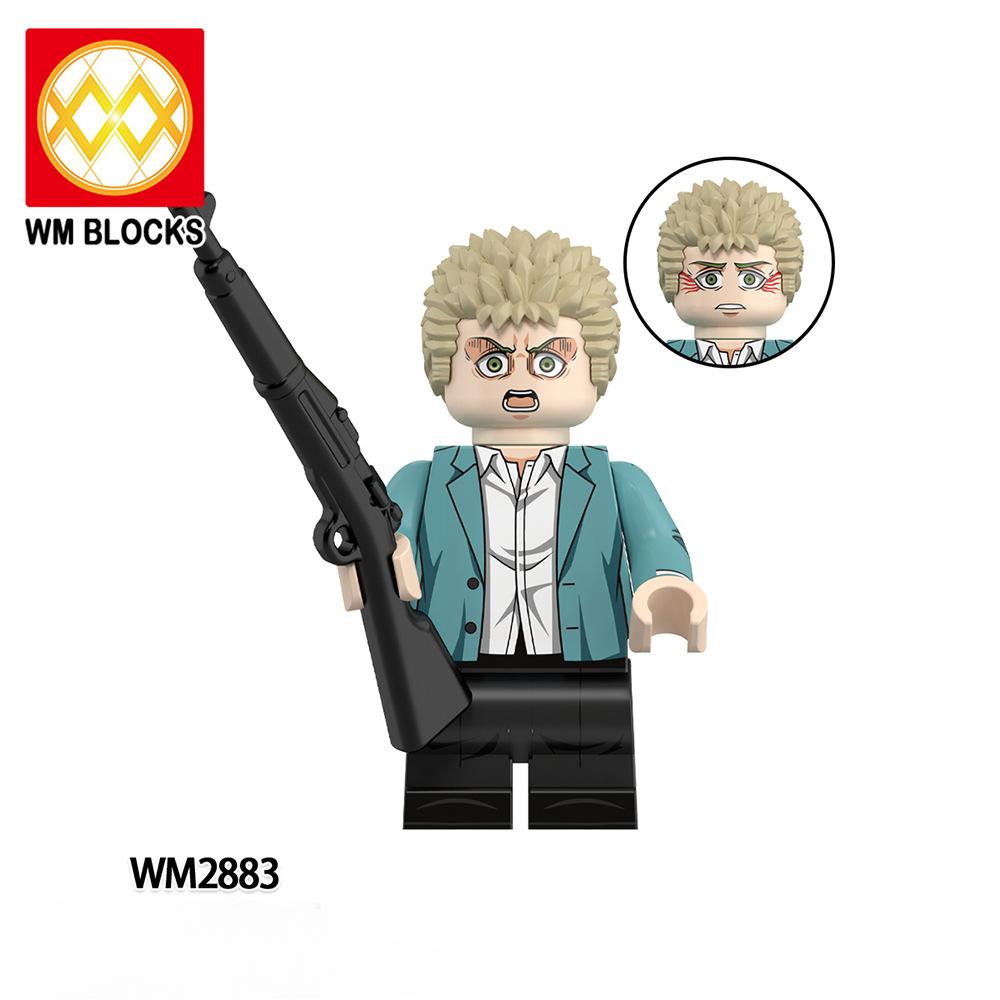Anime Action Figure WM6204 Building Blocks Set - Christmas Gift DIY Small Decorative Figurines for Kids Adults
