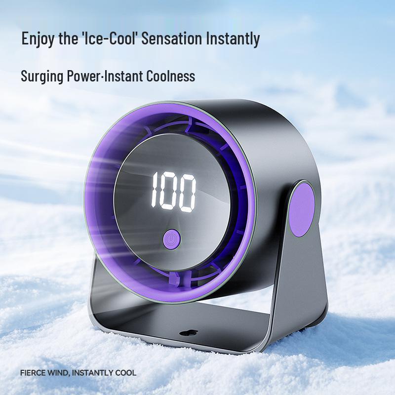 USB Rechargeable High-Speed Desktop Fan for Home & Office