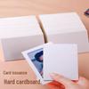Thick White Cardboard for DIY Trading Cards & Models