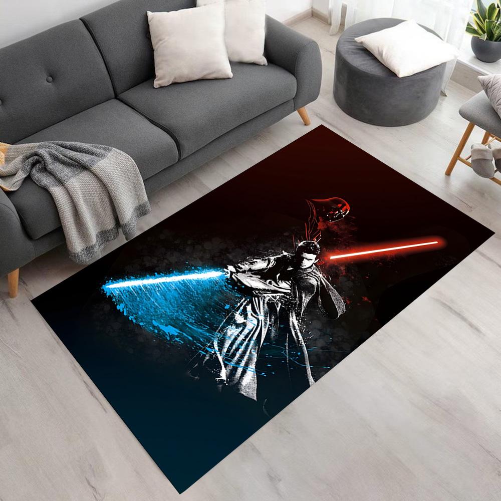 Star Wars Floor Mat Perfect for Study Room Entryway Outdoor Hallway Antislip Carpet Decorate Offices Gift for Festivals