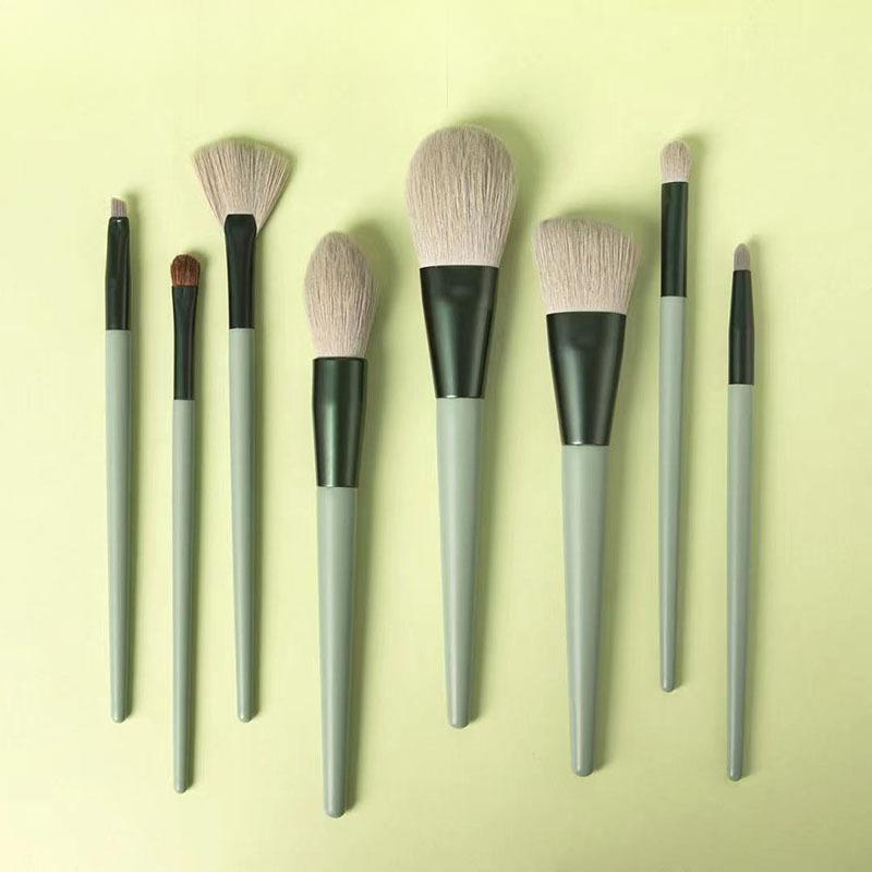 8Pcs/set Makeup Brushes Makeup Brushes Set for Cosmetic Foundation Powder Blush Eyeshadow Makeup Brushes Set Professional