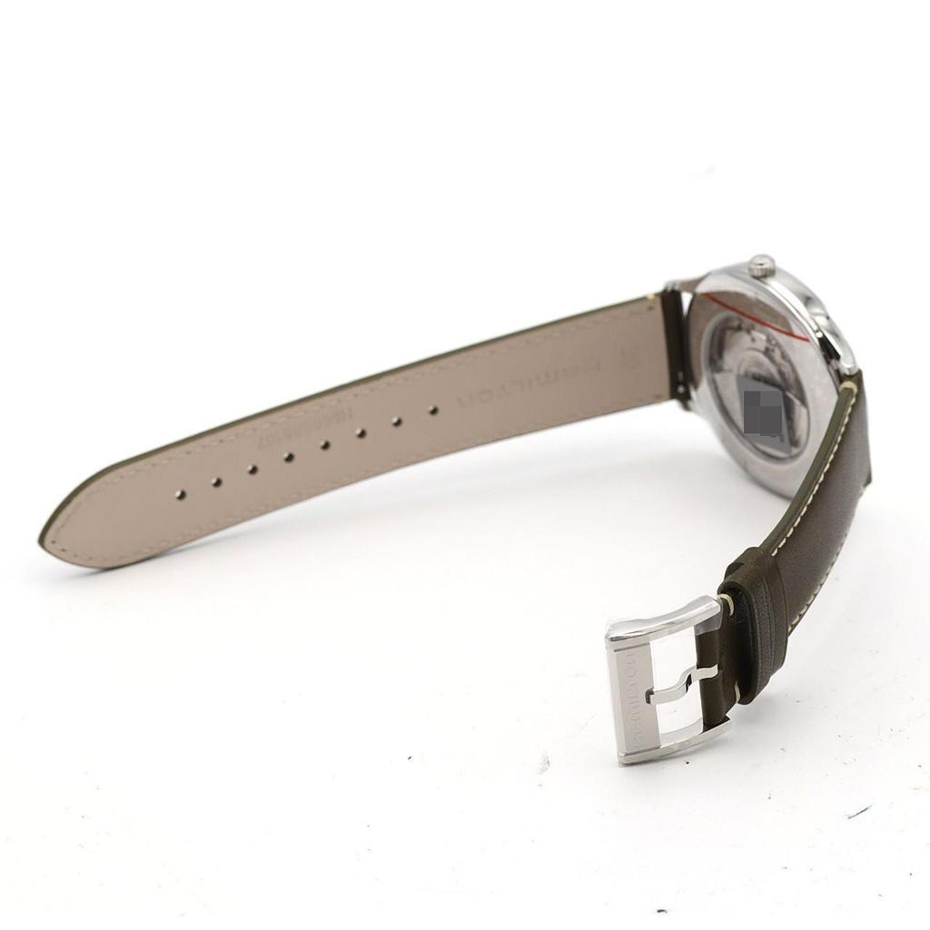 Used [New] Hamilton Jazzmaster Thinline Auto H38525811 SS Automatic Winding