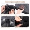 Large Size Laundry Mesh Bag Solid Color Drawstring Laundry Bag Anti-Snagging Anti-Deformation Mesh Clothes Washing Bag 60X90Cm