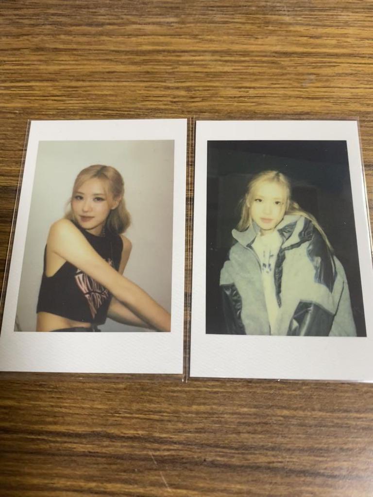 [USED] Rosé Blackpink trading card Seoul Concert