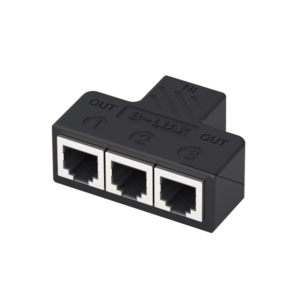 Phone Splitter Adapter 3port/4port Extension RJ11 6P6C Telephone Wall Adapter 1 To 3/4 Splitter Expand Connection