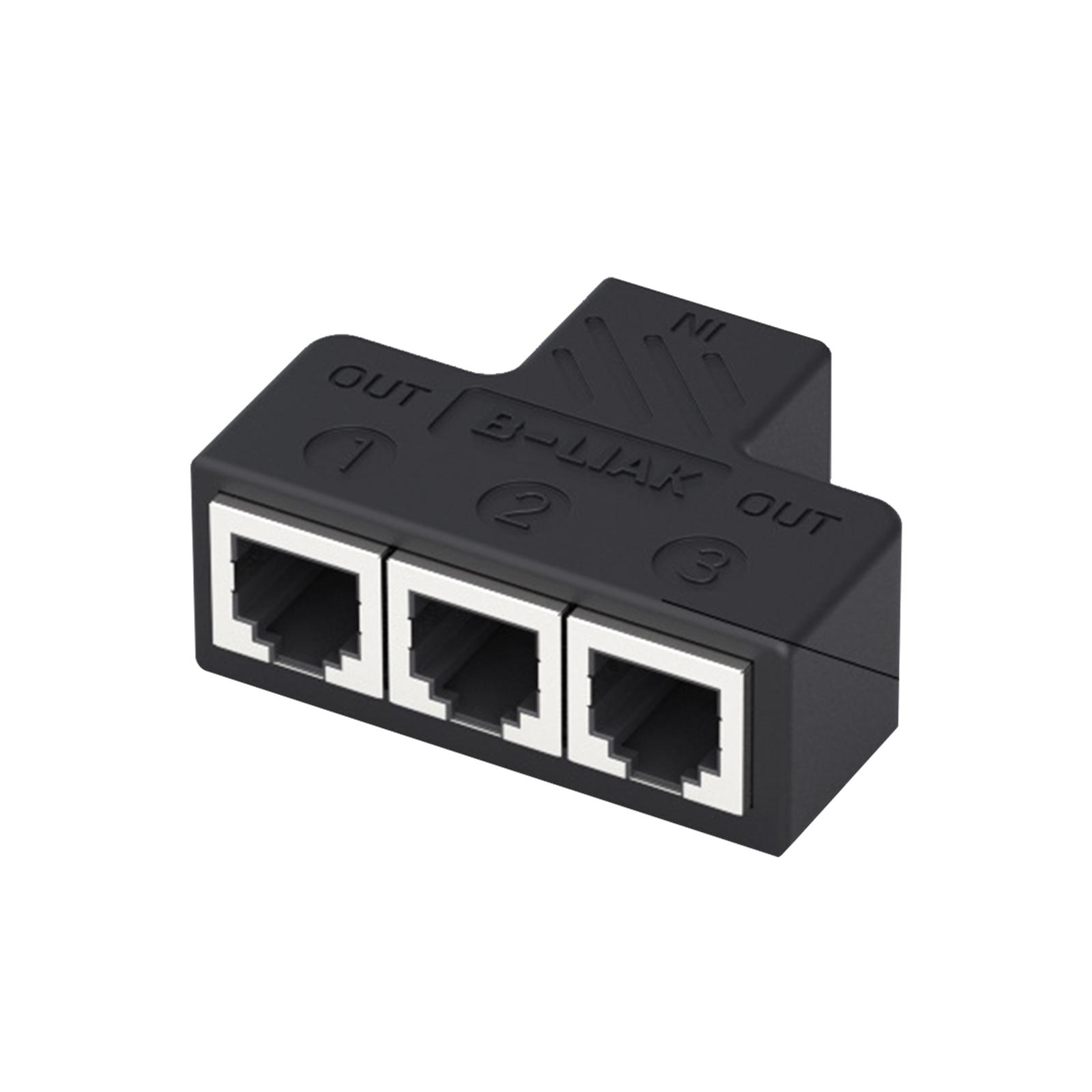 

Phone Splitter Adapter 3port/4port Extension RJ11 6P6C Telephone Wall Adapter 1 to 3/4 Splitter Expand Connection