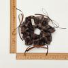 Sheer Gingham Scrunchies With Thin Ribbons Transparent Plaid Hair Ties Fairy Style Light Weight Hair Rope For Summer