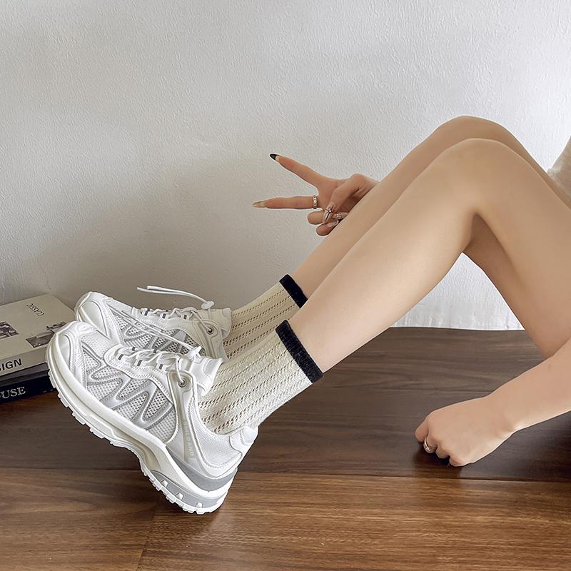 Brand Design Shoes High-quality Leisure Chunky Sneakers Women Mesh Breathable Platform Sports Shoes Unisex Dads Shoes