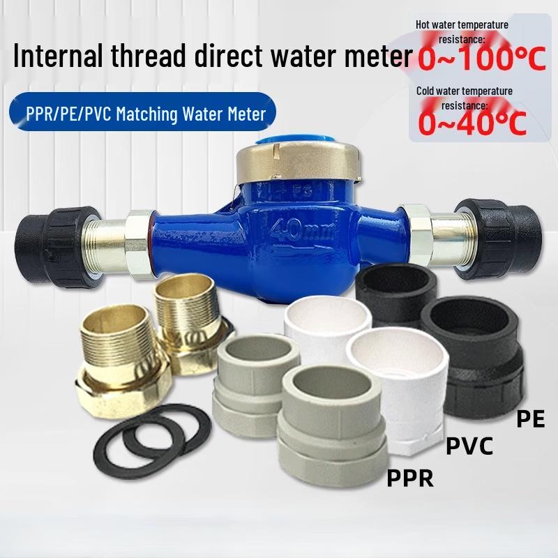 YQunHui Threaded Cold & Hot Water Meter (CN version)