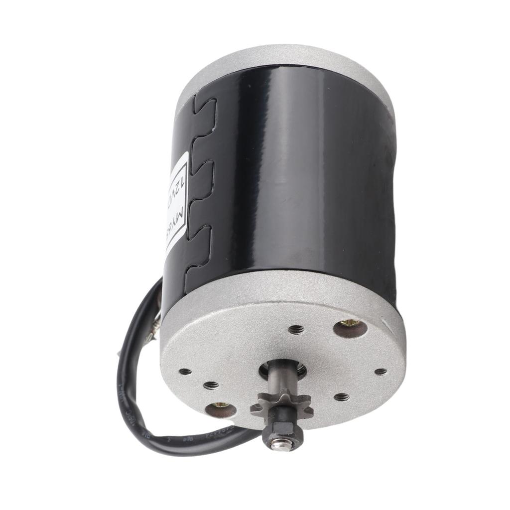 MY6812 12V 120W High Speed Small Brush Motor with Belt Pulley Electric Scooter E Bike Accessory