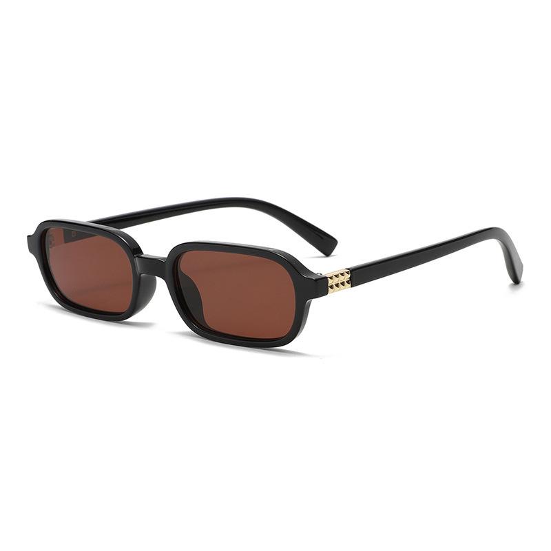 Tiktok Small Square Sunglasses - European & American Fashion, UV Protection, Cross-Border Style.