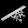 100pcs Reusable Balloon Holder Transparent Balloon Stick and Cup  Wedding Decorations