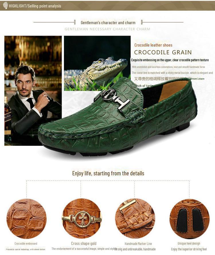 Mocasini casual din piele pentru bărbați - Design britanic elegant, perfecți pentru primăvară și toamnă, disponibile mărimi mari