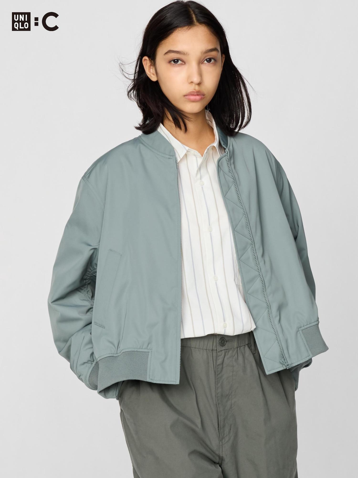 

Куртка-бомбер Uniqlo Japan 53 GREEN/S