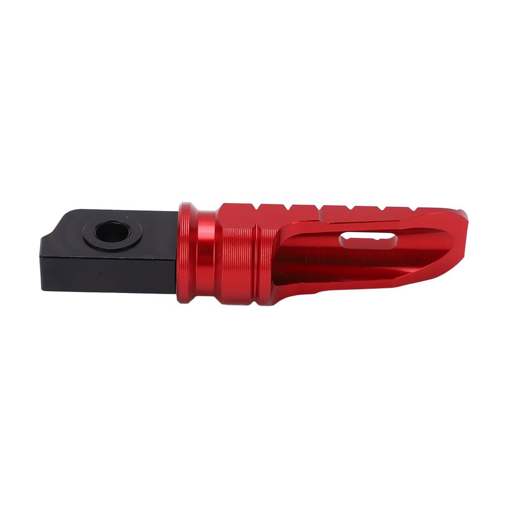 2pcs Motorcycle Front Footpeg Footrest T6063 Aluminum Alloy Anti Slip Rustproof Replacement for GPR125 APR150