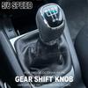 Car Manual Gear Stick Shift Knob Gearbox Shift Knob Boot For Skoda Octavia A5 A6 2004 - 2012 Gearbox Handle Gear Lever Knob