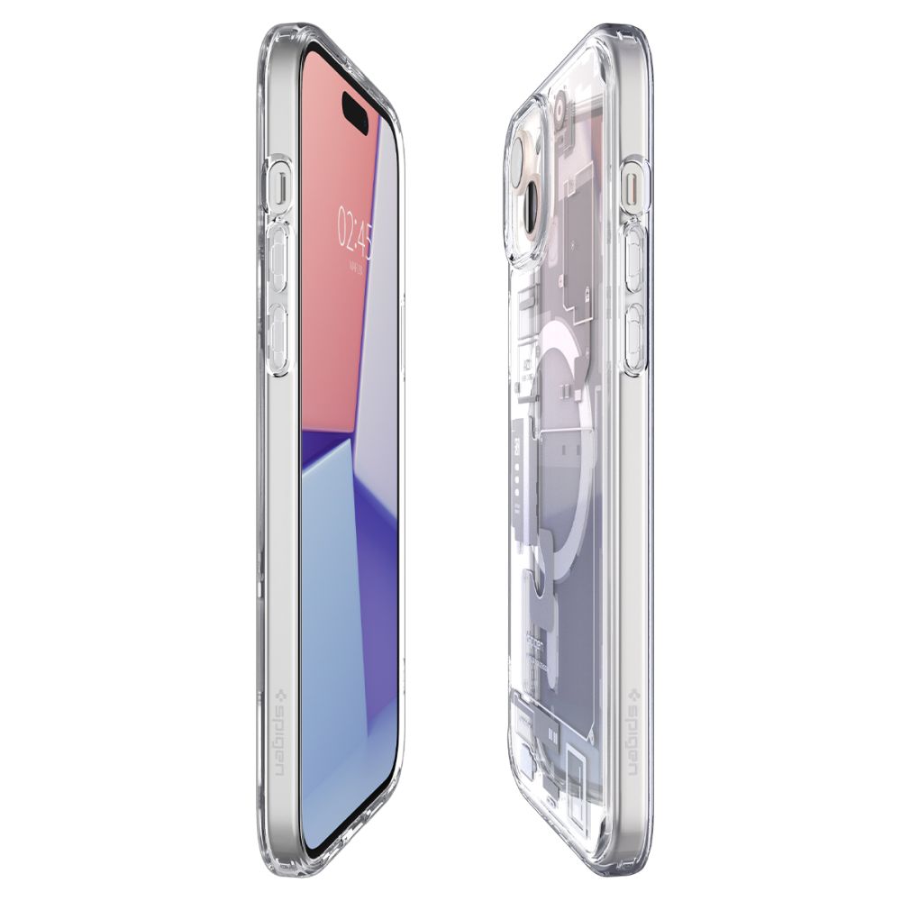 Spigen Ultra Hybrid Mag Magsafe Iphone 15 Plus Zero One White