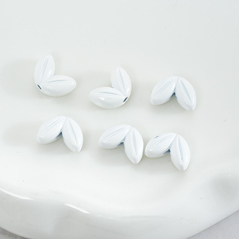 Alloy Color Bud Diy Accessories Handmade Jewelry Tulip Flower Bead Separator Beaded Necklace Mobile Phone Chain Material