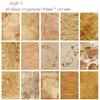 6 Style 30pcs Rainbow Color Printed Texture Scrapbooking Background Paper Pack Handmade Craft Paper DIY Card Paper