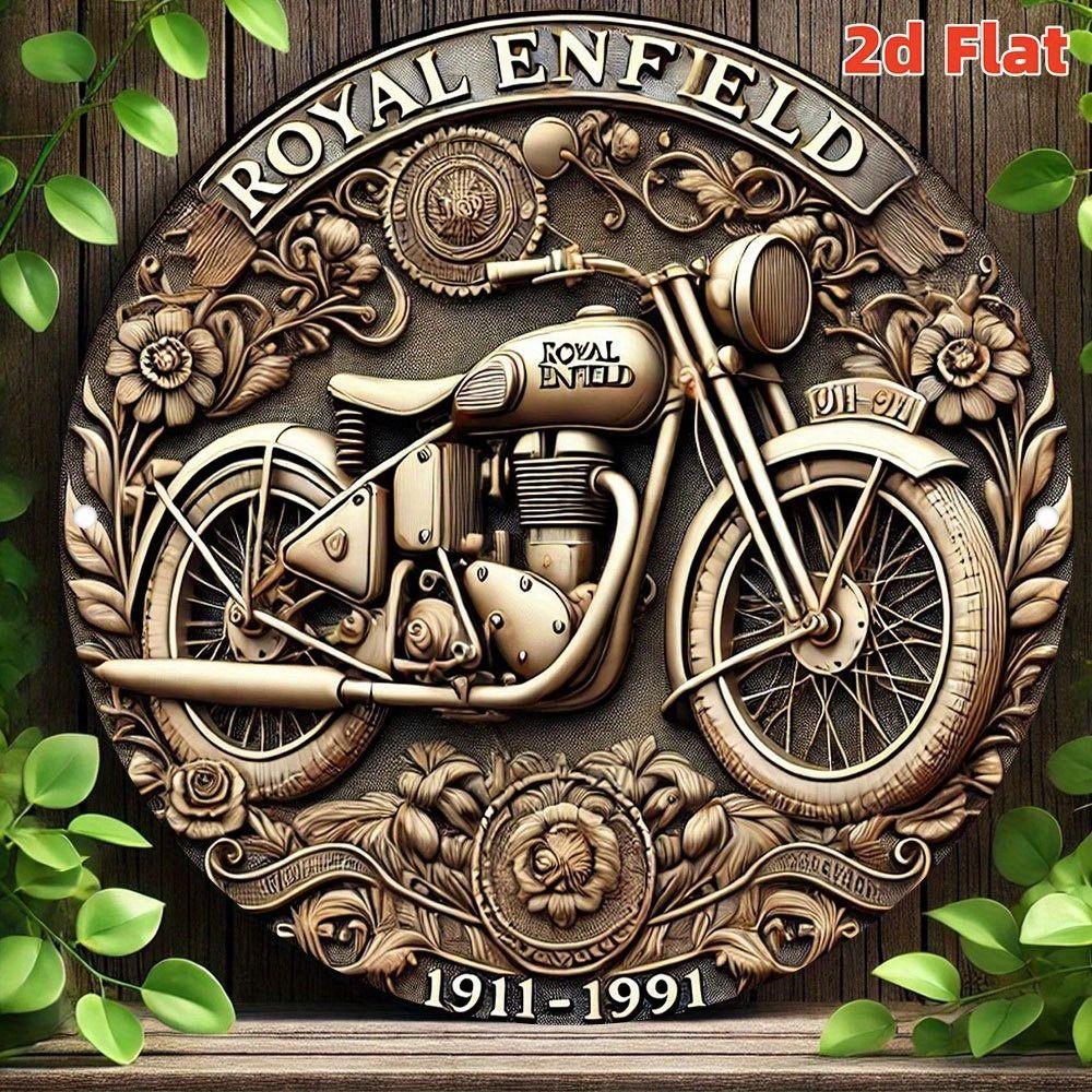 

2D Плоска Підвісна Металева Декорація, Розписана Вручну Настінна Табличка