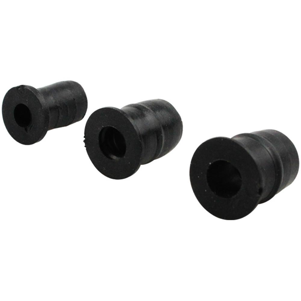 10PCS Motorcycle M4 M5 M6 Metric Rubber Well Nuts Windscreen Fairing Cowl Anodized Aluminum Moto Screws Bolts Accessories