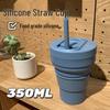Foldable Portable Travel Straw Cup