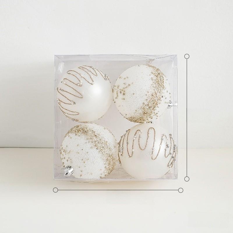 Festive Decoration Christmas Kit Painted Ornaments Home Party Decor Supplies