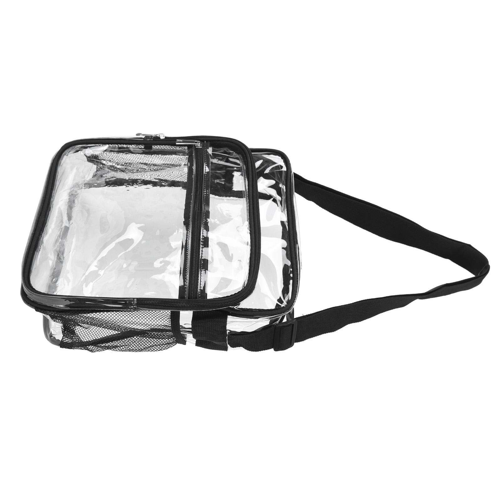 Clear Shoulder Bag Fashion Lightweight Large Capacity PVC Transparent Shoulder Bag for Travel Concerts Sports Events 1260₽