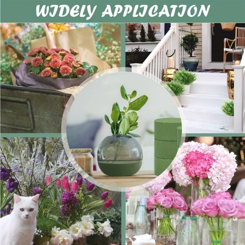 1/5/10Pcs DIY Floral Foam Block Flower Packing Absorbing Home Garden Green Flower Foam Fresh Wedding Garden Home Decoration