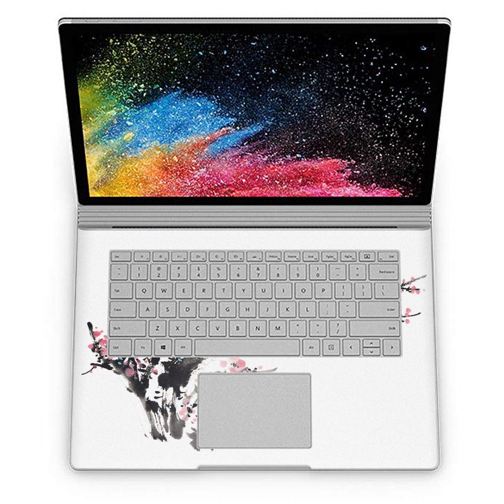 igsticker Skin for Surface Book Japanese Flower Pattern Book/Book2/Book3 13.5-inch, 2, Cover, Case, Film, Sticker, Accessory, Protective, 009340,