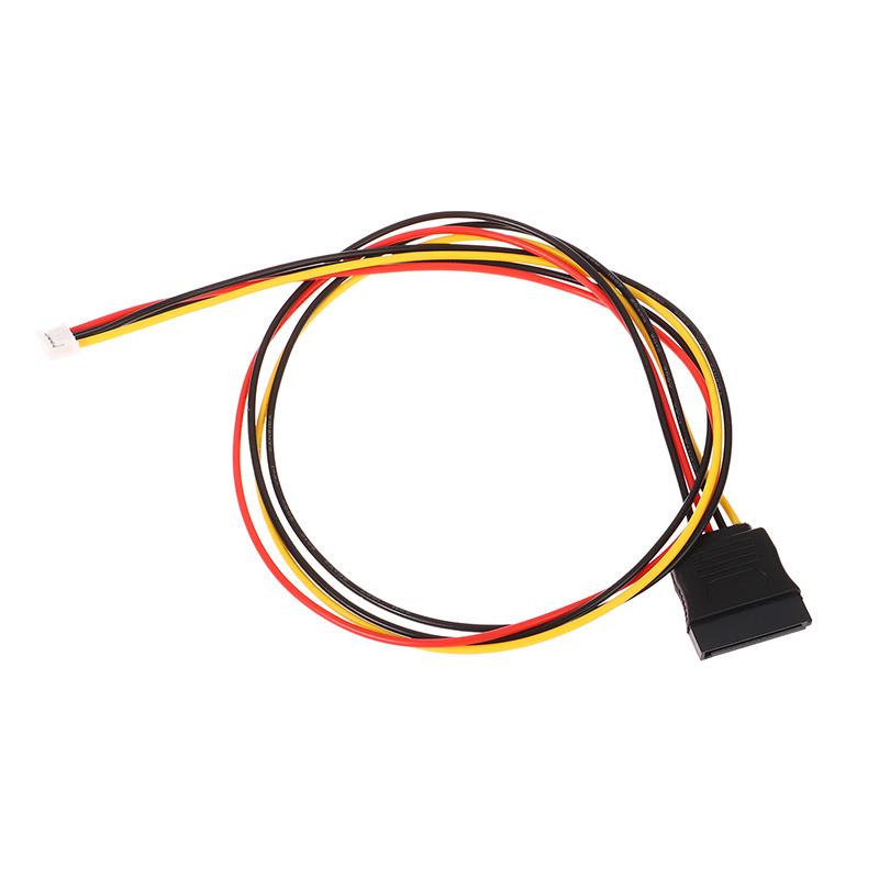 PH 2.0mm 4Pin Small Type To 15Pin HDD SATA Power Supply Cable Cord 20AWG Wire For Industrial All-in-one HD Mini 5V 12V