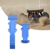 RC Car Skid Plate Front and Rear RC Car Aluminum Skid Plate for   1Celsius16   Slash