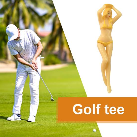 Bikini Beauty Plastik Golf Tee, Badeanzug Damen Golfballhalter, Golf Trainingshilfe Tee für Indoor Outdoor Driving Range