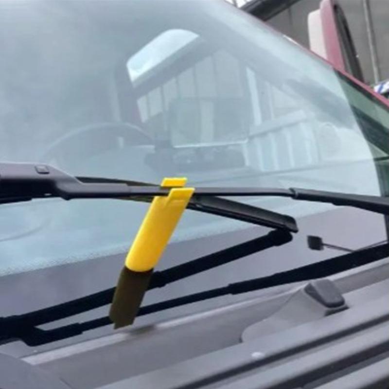 

Подставка для дворников автомобиля Разделитель дворников лобового стекла Подъемник Держатель Защита от мороза, снега и льда жёлтый