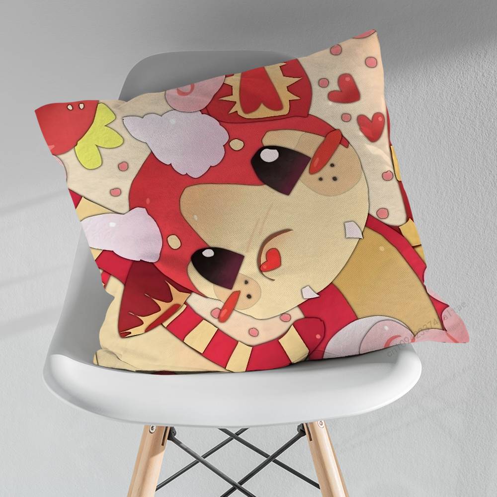 Game AAdopt MMe Cute Throw Pillow Case Living Room Sofa Cushion Cover For Home Bedroom Decoration Protector