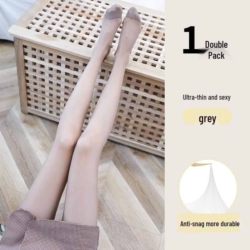 

LangSha Women s Thin Invisible Silk Stockings 2 Pairs