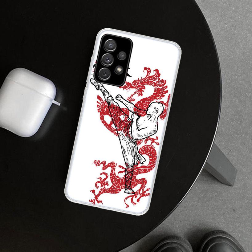 Kungfu Taekwondo Phone Case for Samsung Galaxy A17 A16 A26 A36 A56 A57 A37 A15 A25 A35 A55 A14 A24 A34 A54 A13 A23 A33 A53 Galax