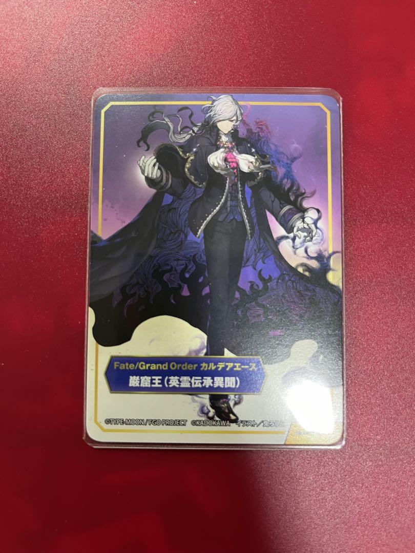

[USED] Heroic Spirit Legend FGO Fate Card Gankutsuou a.b-t.c a-b-t-c