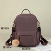 Modischer Damenrucksack Leichter Oxford-Stoff Geräumig für Reisen & Studium Minimalistischer Wasserabweisender Tagesrucksack