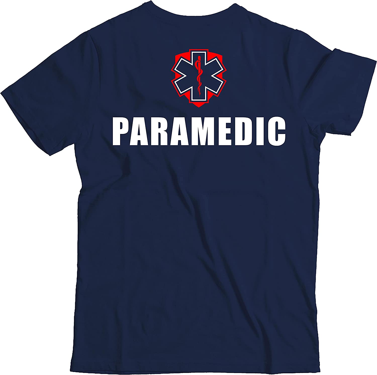 Paramedic TShirt Front And Back Print Tee Shirt Mens 100 Cotton Casual Tshirts Loose Top Size S3XL S