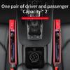 For Jeep Cherokee Compass Patriot Renegade Trail-Hawk Wrangler JK TJ SRT Car Storage And Finishing Leather Seat Gap Storage Box