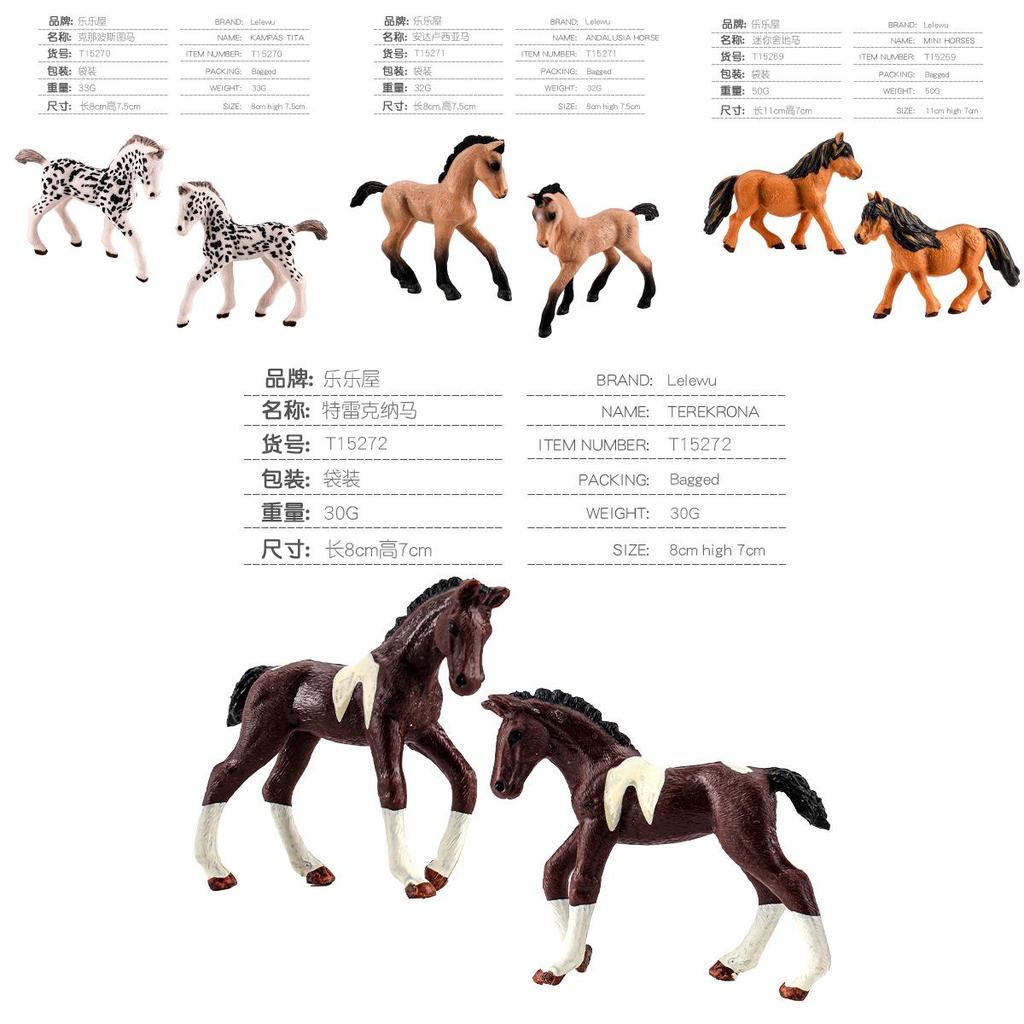 Hannoveraner Pferd Statisches PVC Modell Für Modell Sammler Geschenk Oder Ausstellungsstück