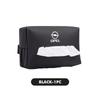 Car Tissue Box Car Seat Back Tissue Hanging Storage Bag For Opel Vectra Zafira Meriva Mokka Grandland Vivaro Antara MH8