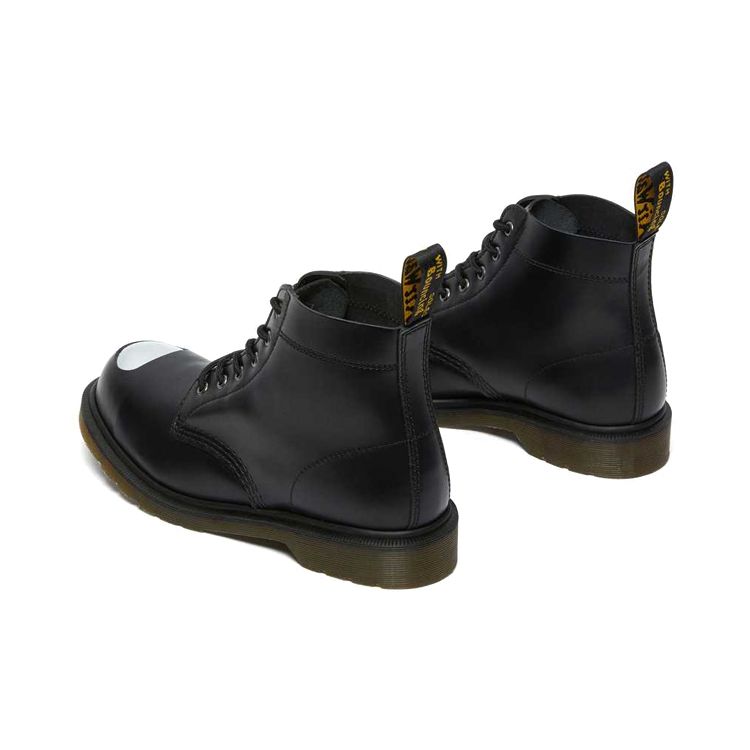 Dr. Martens 101 Leather Versatile Outdoor Short Boots Unisex boots Black 26660001